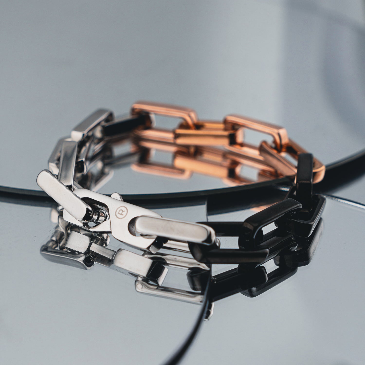 The Chain Link Chain (BLACK,SILVER,GOLD)