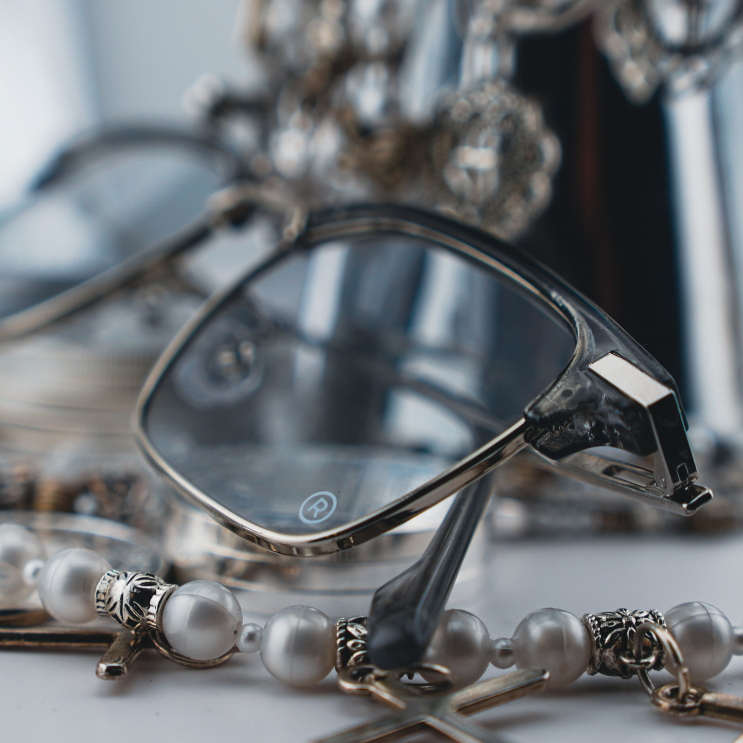 The Classic's - Silver Tint Glasses