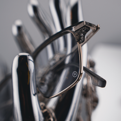 The Classic's - Silver Tint Glasses