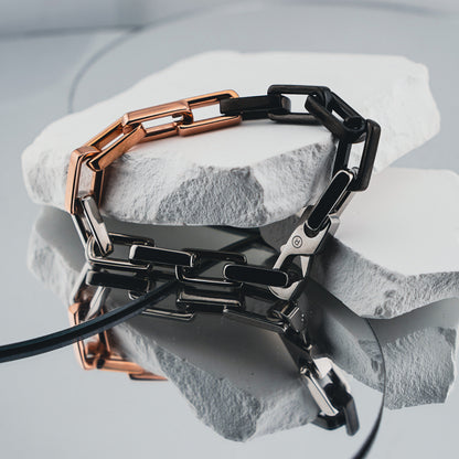 The Chain Link Chain (BLACK,SILVER,GOLD)