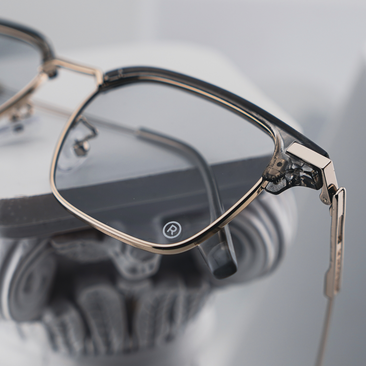 The Classic's - Silver Tint Glasses