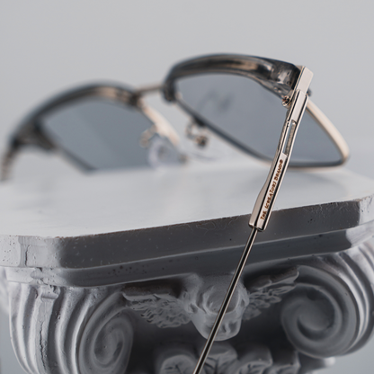 The Classic's - Silver Tint Glasses