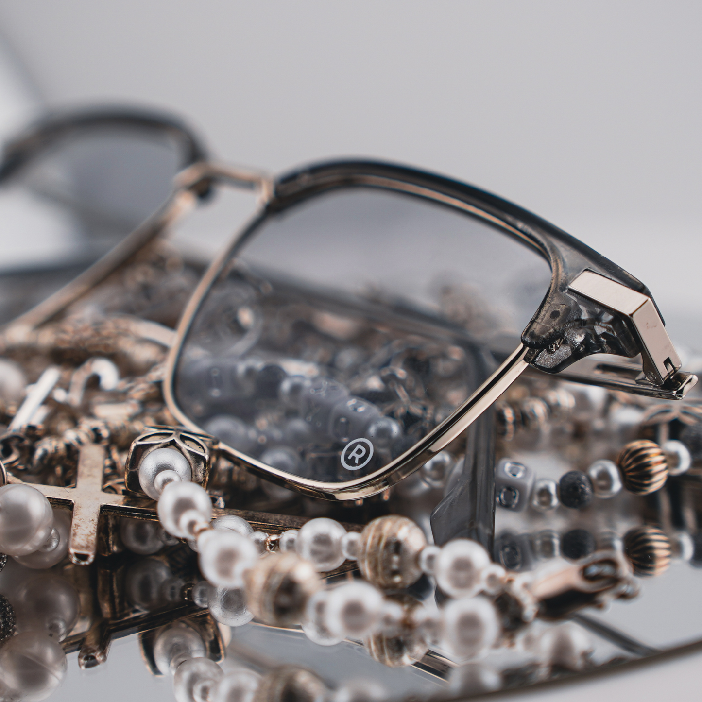 The Classic's - Silver Tint Glasses