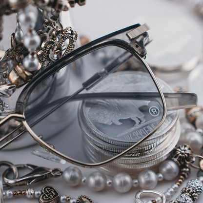The Classic's - Silver Tint Glasses